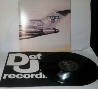 Beastie Boys Def Jam Licensed To Ill 1986 Early Press Bfc 40238 Ex