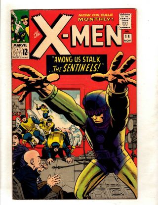 (uncanny) X - Men 14 Vf/nm Marvel Comic Book Angel Beast Cyclops Jean Grey Jf15