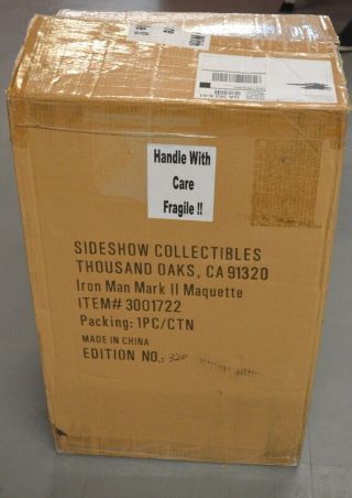 SIDESHOW Marvel Premium Format IRON MAN MARK II Exclusive Statue 320/1500 3