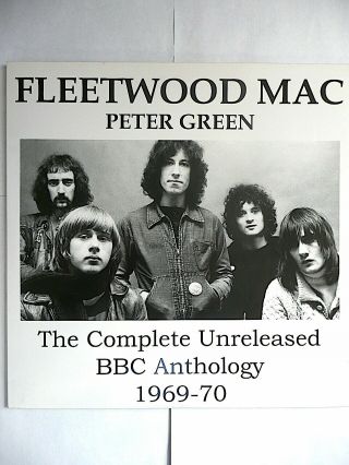 Fleetwood Mac Peter Green Complete Bbc Anthology 1969 - 1970 2 Lp Clear Vinyl