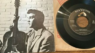Elvis Presley Blue Suede Shoes / Tutti Frutti 45 With RARE ? Picture Sleeve 2