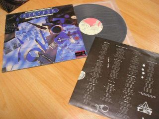 Stryper Against The Law 1990 Korea Vinyl Lp 12 " W/insert Ex Enigma Akpl - 0008