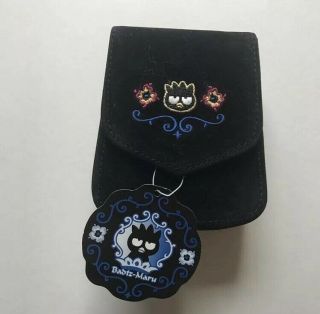 Sanrio Badtz Maru 1999 Vintage Rare Button Hard Case