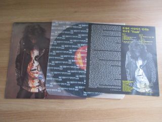 Alice Cooper Trash Rare 9 Tracks Korea Orig Lp 1990 Cbs