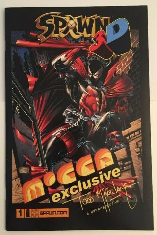 Spawn 3d 1 2006 Mocca Exclusive 3d Glasses Still Intact Mcfarlane Rare