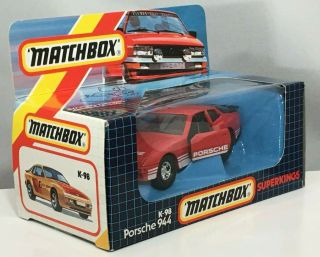 Matchbox Kings K - 98 Porsche 944 - - See Our Other Listings