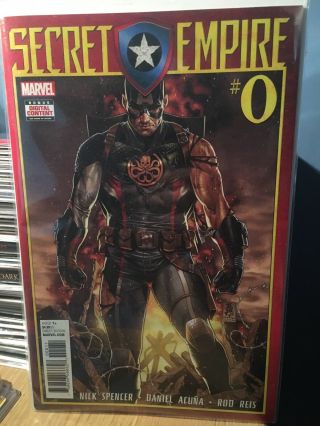 Secret Empire 0 1 - 10 Complete Series Captain America Hydra Marvel