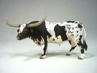 Schleich Texas Long Horn Bull Retired 13721 Farm Animal Figure Figurine 2012