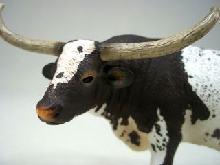 Schleich Texas Long Horn Bull Retired 13721 Farm Animal Figure Figurine 2012 5