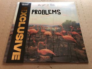 Rare The Get Up Kids - Problems Pink / Blue / Beige Swirl Vinyl X/100