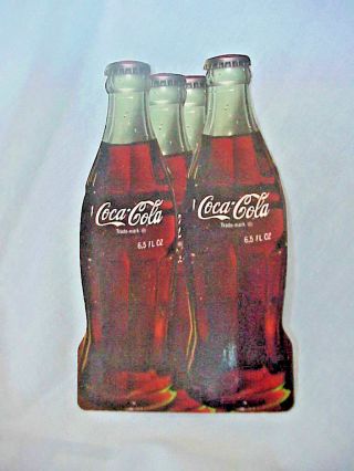 Samz00 Z00 142 Vintage Coke Cola Post Card 8 X 5 " Pic 6.  5 Ounce Coke