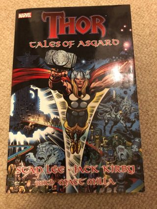" Thor: Tales Of Asgard " Deluxe Hardcover Edition (signed By Stan Lee) Rare