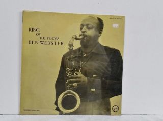 1981 Ben Webster King Of The Tenors Japan Vinyl Jazz Lp Norman Granz