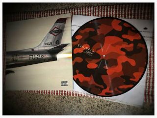 Eminem Kamikaze Limited Edition Red Camo Limited Picture Disc Vinyl Lp Record