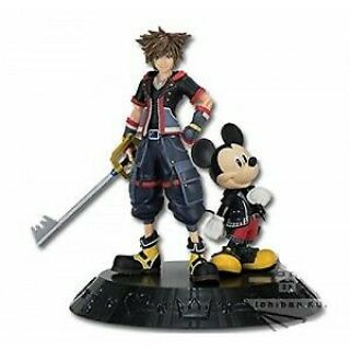 Ichiban Kuji Kingdom Hearts Prize A Sora & Mickey Statue Figure