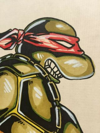 Teenage Mutant Ninja Turtles Leonardo color art Kevin Eastman 1985 TMNT 2