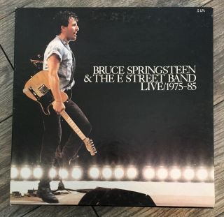 Bruce Springsteen & E Street Band Live/1975 - 85 [5 Lp] Box 1986