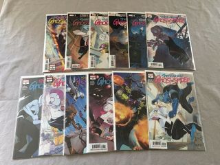 Spider - Gwen Ghost - Spider 1 - 9,  Extra Issues Nm (marval) First Prints Full Run