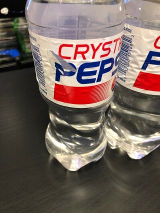 Extremely Rare Crystal Pepsi March 20,  2017 exp.  Date 2