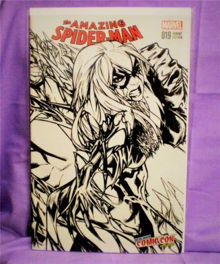 Dan Slott Spider - Man 19 Nycc Comicxposure Variant Cover (marvel,  2016)