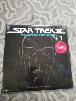 Star Trek 3 ; The Search For Spock Movie Soundtrack 2 Lp 