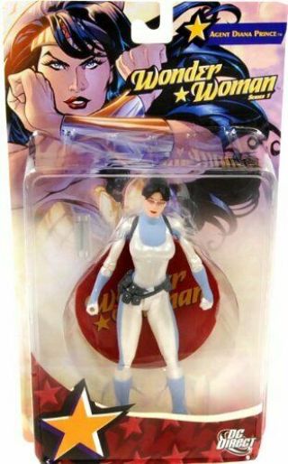 Terry Dodson Agent Diana Prince Wonder Woman 6 " Figure Dc Direct - Non Pkg