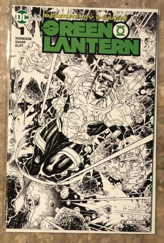 Green Lantern 1 Jim Cheung Exclusive Epic Variant Black & White Rare