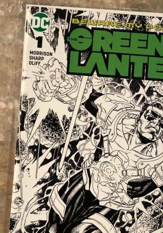 Green Lantern 1 Jim Cheung Exclusive Epic Variant Black & White RARE 2