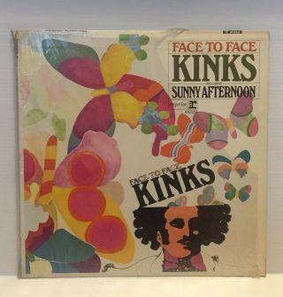 The Kinks Face To Face Vinyl Mono Lp Reprise R - 6228 Shrink Cover Minty Vinyl