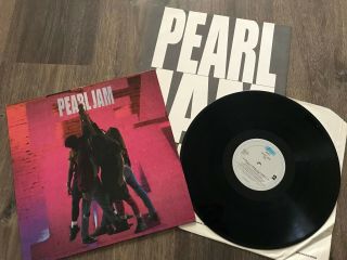 Pearl Jam Ten 1991 Epic Vinyl Grunge Vinyl Nirvana