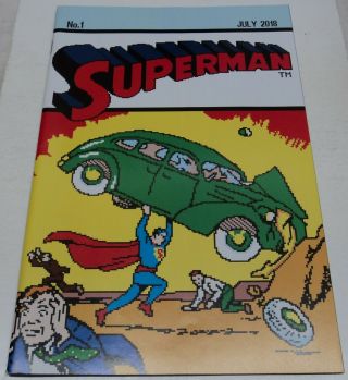 Superman 1 Rare Waite Action Comics 1 Homage Variant Cover (dc 2018) (fn/vf)