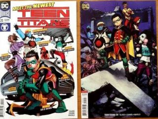 Teen Titans 20 Covers A,  Kamome Shirahama Variant 1st App Of Crush Dc 2018 Nm