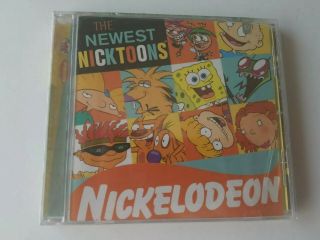 Nickelodeon Audio Cd " The Newest Nicktoons " Spongebob Theme 50 Songs 2001