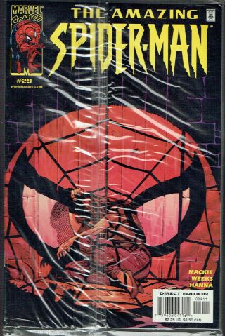 Spider - Man Vol.  2 29 Nm/9.  4 - Very Rare In Plastic With Cd