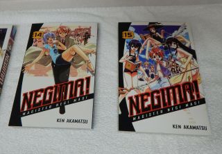 Negima Magister Negi Magi Vol.  12 - 20 Del Ray manga Ken Akamatsu 3