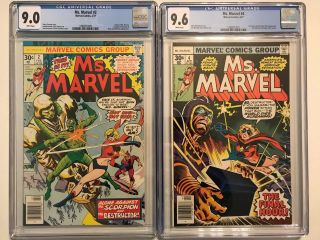 Ms Marvel 2 4 Cgc 9.  6 Origin Story White Pages Captain