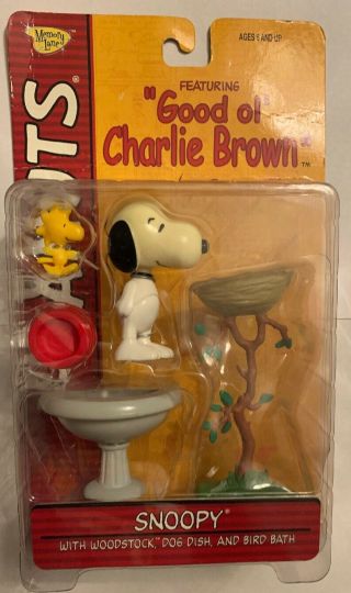 Peanuts “good Ol Charlie Brown” Snoopy Figure Nib