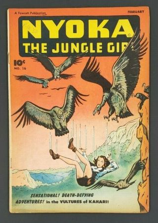 1948 February No.  16 Nyoka The Jungle Girl 10 Cents Rare