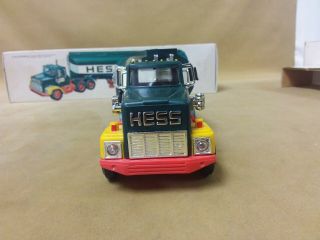 VINTAGE 1977 HESS FUEL OILS TRUCK TOY TANKER W/ BOX,  Instructions 5