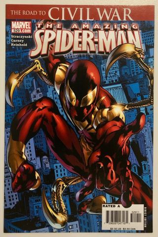 Spider - Man 529 1st Print,  1st Iron Spider Suit,  Nm - /nm,  Far From Home