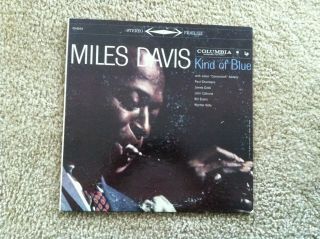 Miles Davis Kind Of Blue Lp Orig Columbia 6 Eye Dg Stereo 1bc/1bg Coltrane Vg,