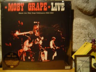Moby Grape Live 2xlp/historic Live Moby Grape Performances 1966 - 1969/sealed