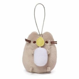 Gund Licensed Pusheen The Cat With Candle Mini Plush Ornament Blind Box 5