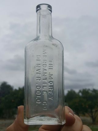 The Morey Mercantile Co Denver Colorado Bottle