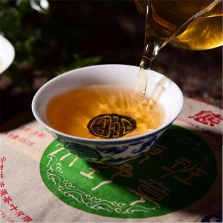 Classic 357g Raw Pu - erh Tea Banzhang Wild Field Incense Pure Old Tree Puerh Tea 4