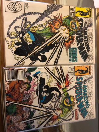 The Spider - Man 298 And 299 (mar 1988,  Marvel) First Mcfarlane