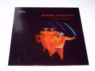 Black Sabbath - Paranoid - Lp Red Vinyl Reissue Ozzy Osbourne Tony Iommi J026