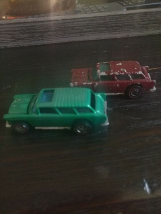 A Two Hot Wheels 1969 Redline Alive 55 Cars