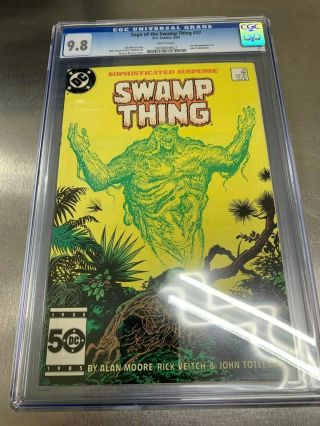 Swamp Thing 37 Key 1st App John Constantine Cgc 9.  8 White Page Holy Grail