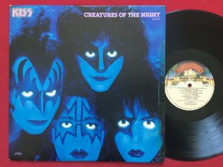 Kiss Creatures Of The Night Lp (1982) Rare Venezuela Import Casablanca 120 - 061